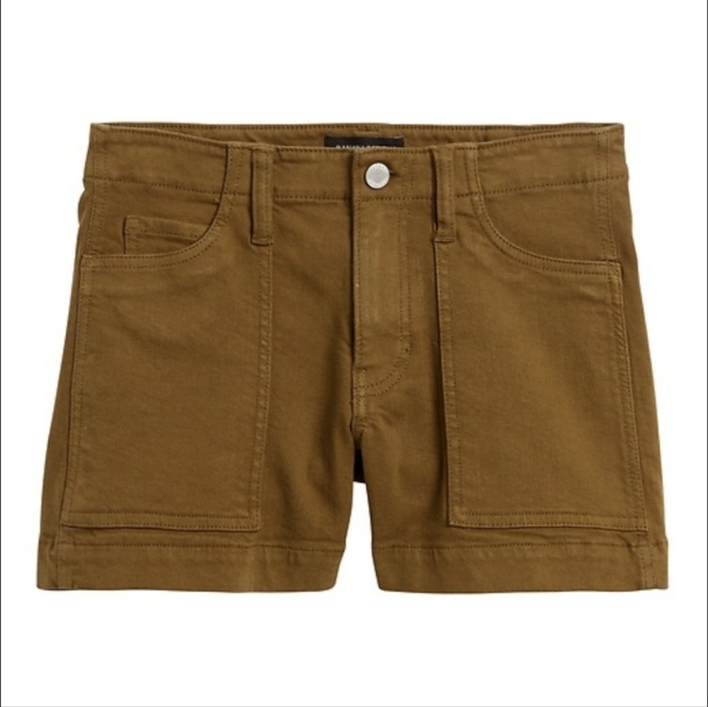 Banana Republic Mid Rise Shorts Size 27